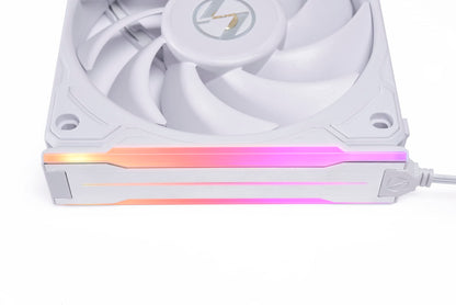 LIAN LI UNI Fan P28 RGB Blanc - Lot 3 Bandes LED Personnalisables
