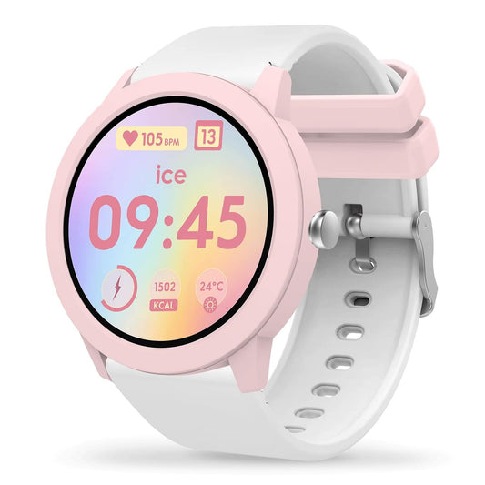 Montre ICE Watch Smart Junior 3.0 Rose Blanc - Enfant
