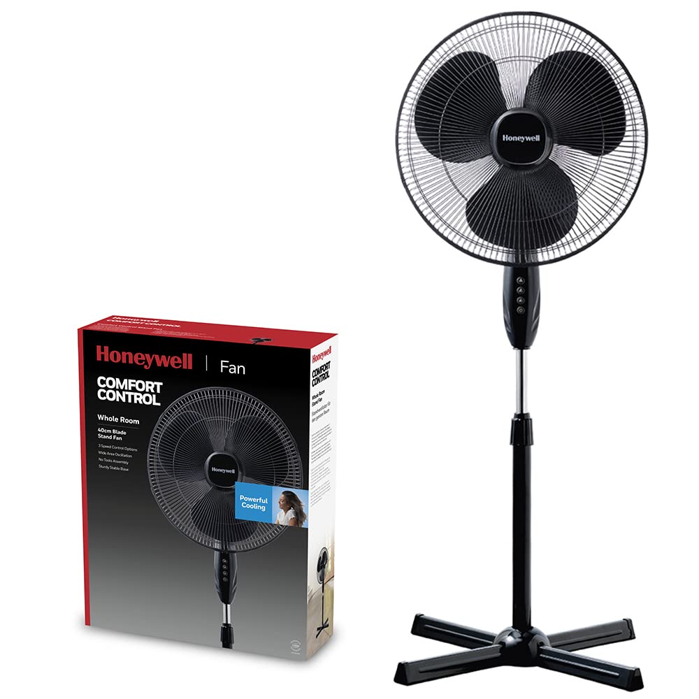 Honeywell HSF1630 Ventilateur Sur Pied 40cm 3 Vitesses