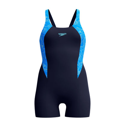 Speedo HyperBoom Splice Maillot de Bain Femme Lagoon Blue 36