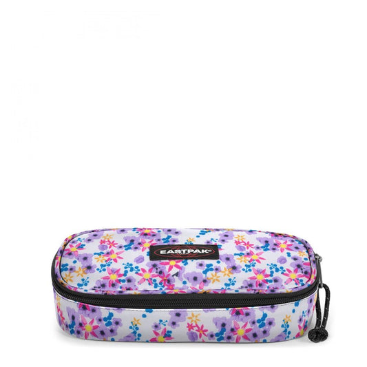 EASTPAK Trousse Ovale Single Ditsy White - Motif Multicolore