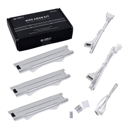 LIAN LI UNI Fan P28 RGB Blanc - Lot 3 Bandes LED Personnalisables