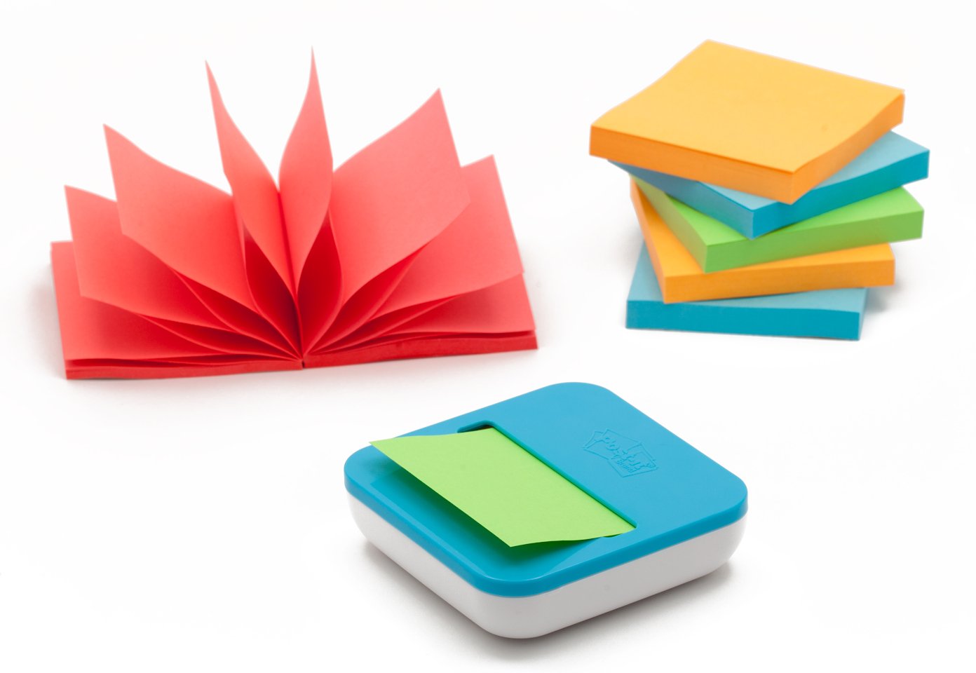 Post-it Z-Notes Super Sticky 3M 76x76mm + Dévidoir Offert - vue 3