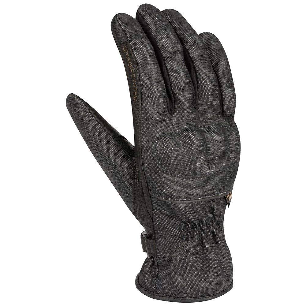 SEGURA Gants Moto Elio Noir Taille L/10 - Protection Optimale
