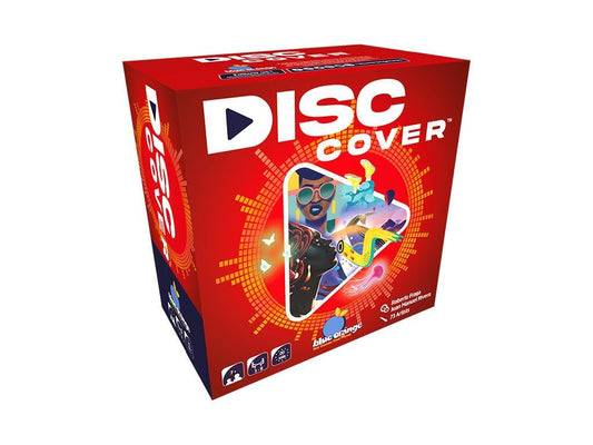 Disc Cover Blue Orange - Jeu Ambiance Musical Soirée dès 7 Ans