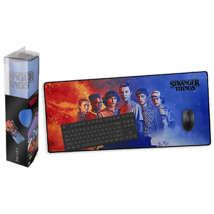 Tapis de Jeu Stranger Things 90x40cm Gaming XXL | Neuf