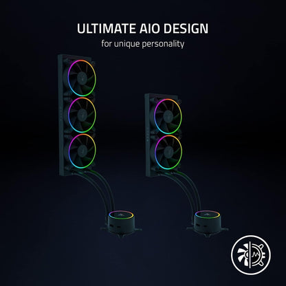 Razer Hanbo Chroma 240mm Watercooling AIO RGB Gaming - vue 4
