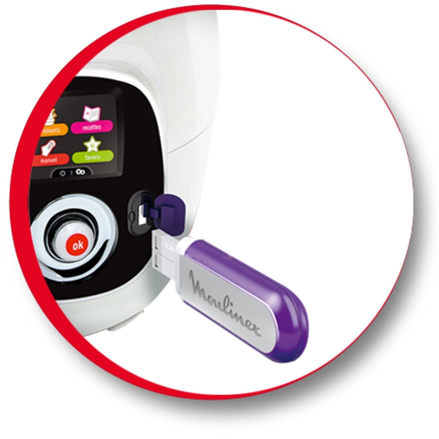 Moulinex Clé USB 25 Recettes Du Monde XA600111 – Cookeo Officiel - vue 2