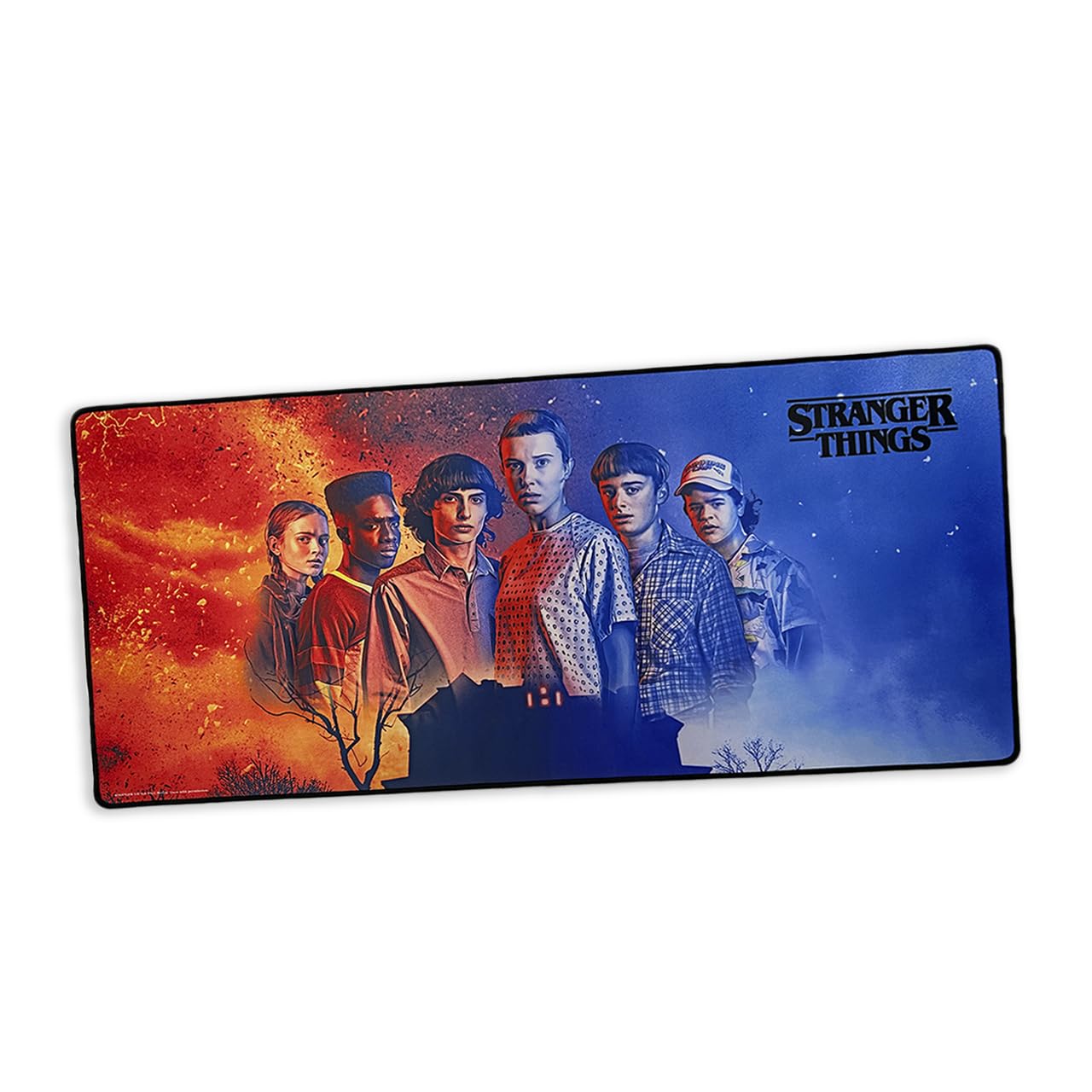 Tapis de Jeu Stranger Things 90x40cm Gaming XXL | Neuf