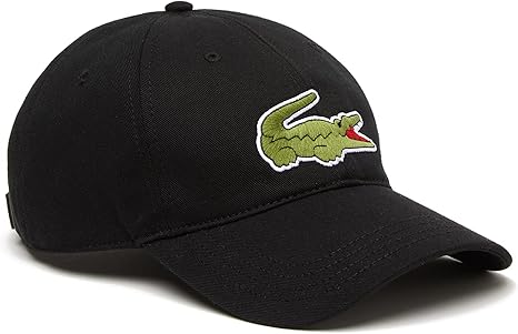 Lacoste RK8217 – Casquette de baseball homme – Coton piqué – Logo crocodile