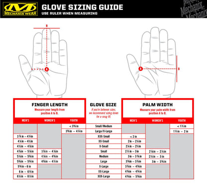 Mechanix Wear M-PACT 2 Gants Tactical Black Taille L Protection