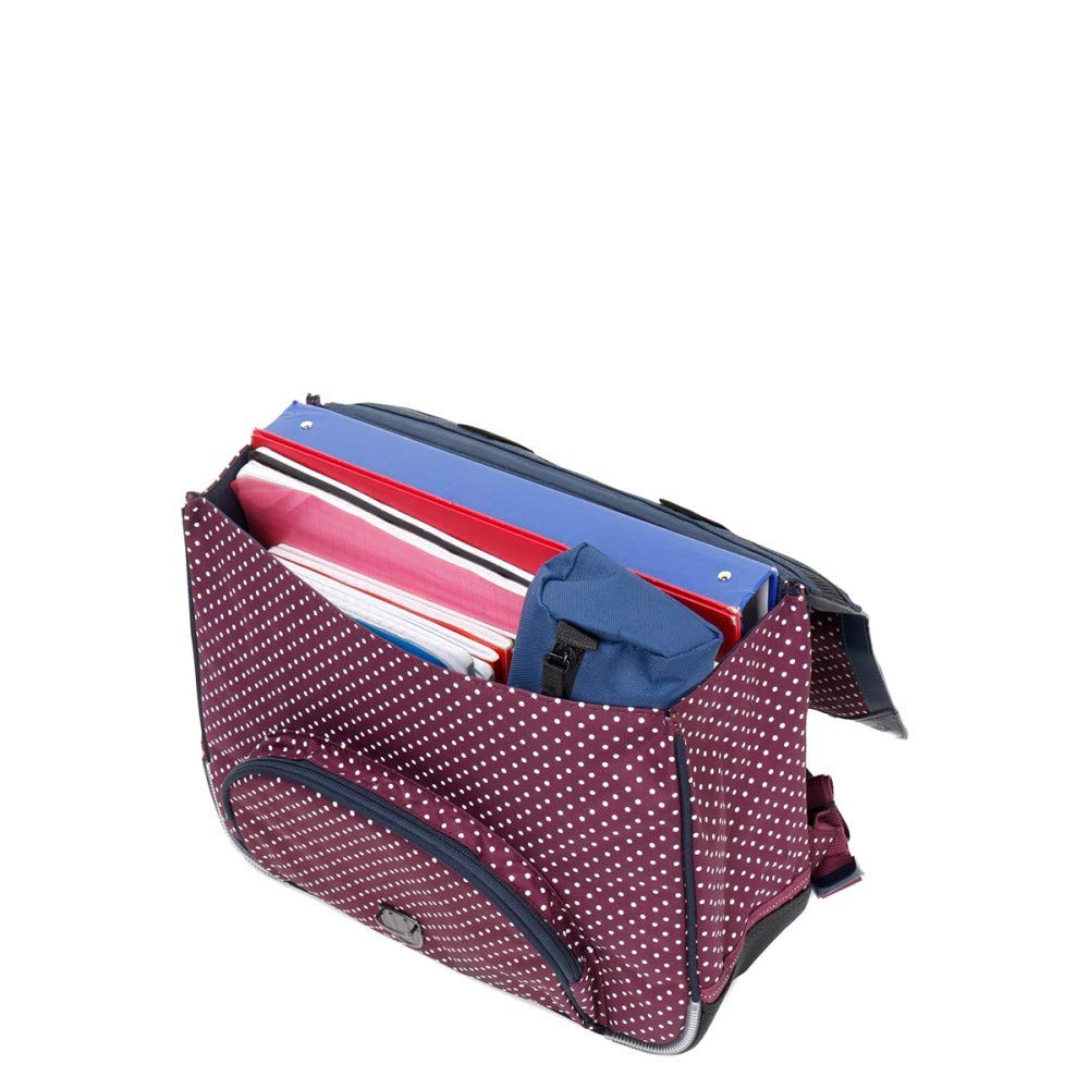 Tann's Miki 35 cm Bordeaux – Cartable Les Fantaisies - vue 4