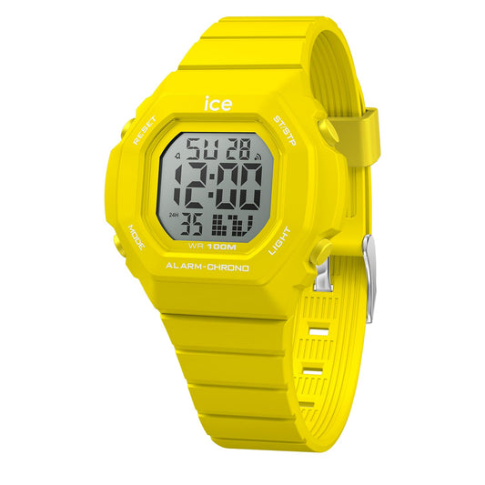 Ice-Watch Ice Digit Ultra Jaune Enfant – Montre Small 39 mm