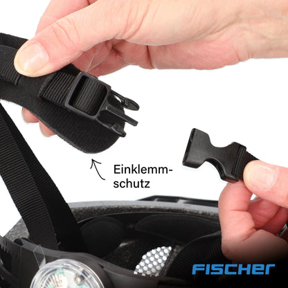 Casque Vélo Urbain FISCHER LANO Blanc L/XL 58-61cm Adulte