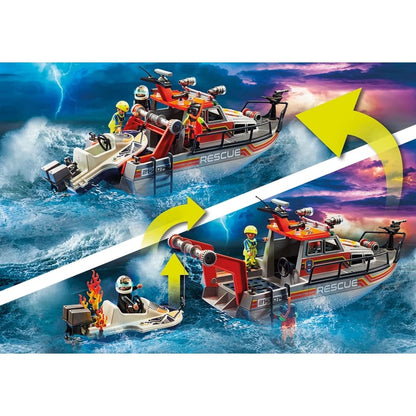 Playmobil 70140 Rescue – Sauvetage Pompiers neuf