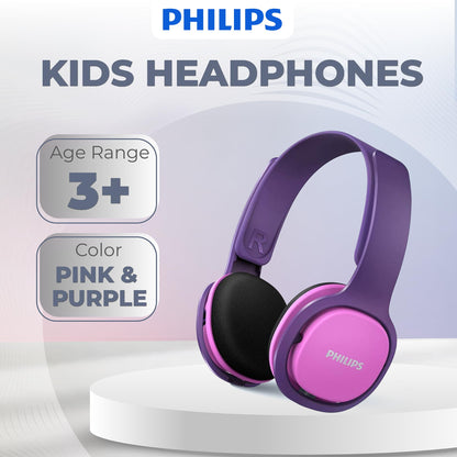 Philips SHK2000PK Casque Audio Enfant Rose – Limite 85 dB - vue 8