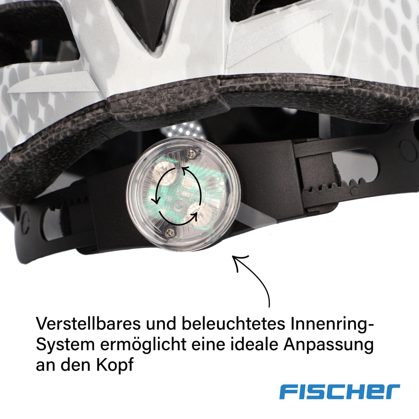 Casque Vélo Urbain FISCHER LANO Blanc L/XL 58-61cm Adulte