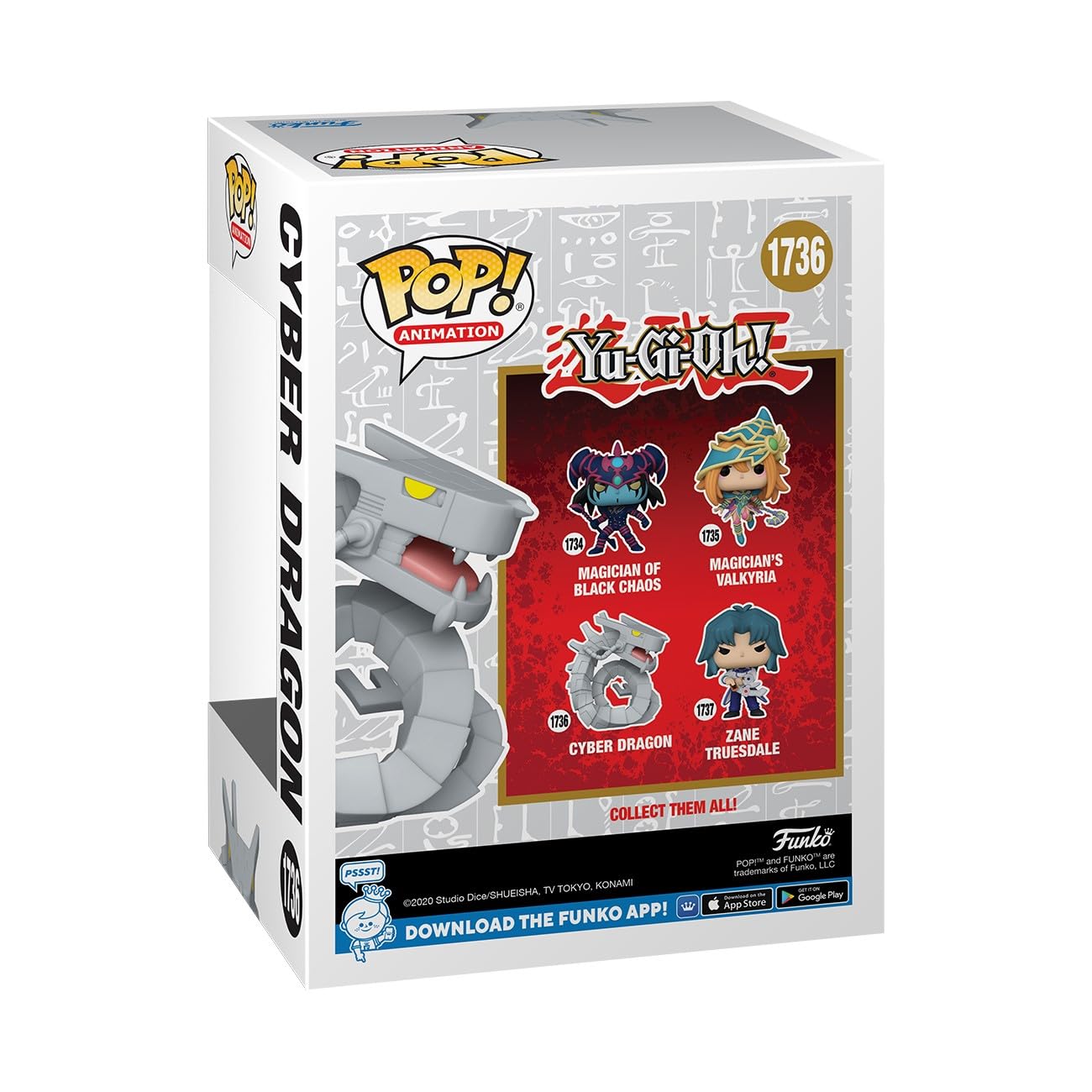 Funko Pop Cyber Dragon Yu-Gi-Oh – Figurine vinyle collector - vue 3