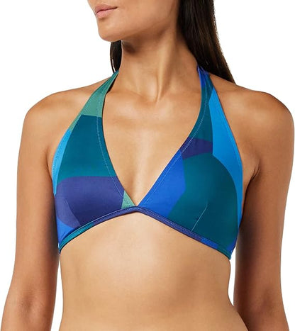 Sloggi Shore Kiritimati – Haut bikini triangle Blue Dark Combination L
