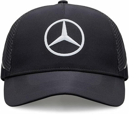 Mercedes AMG Petronas F1 Casquette Équipe 2022 – Noire officielle