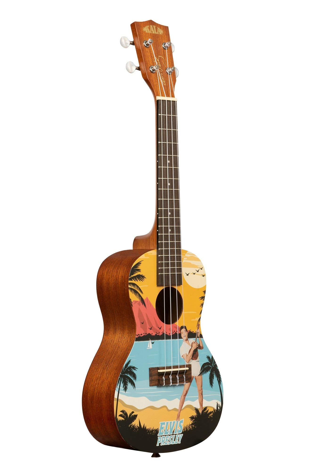 Ukulélé Concert Kala Elvis Blue Hawaii KALA-LTP-C-EBH Neuf