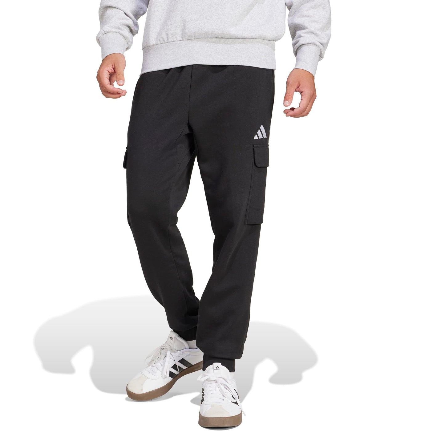 Pantalon Jogging Homme adidas Essentials Feelcozy Fleece Cargo- Taille XXL