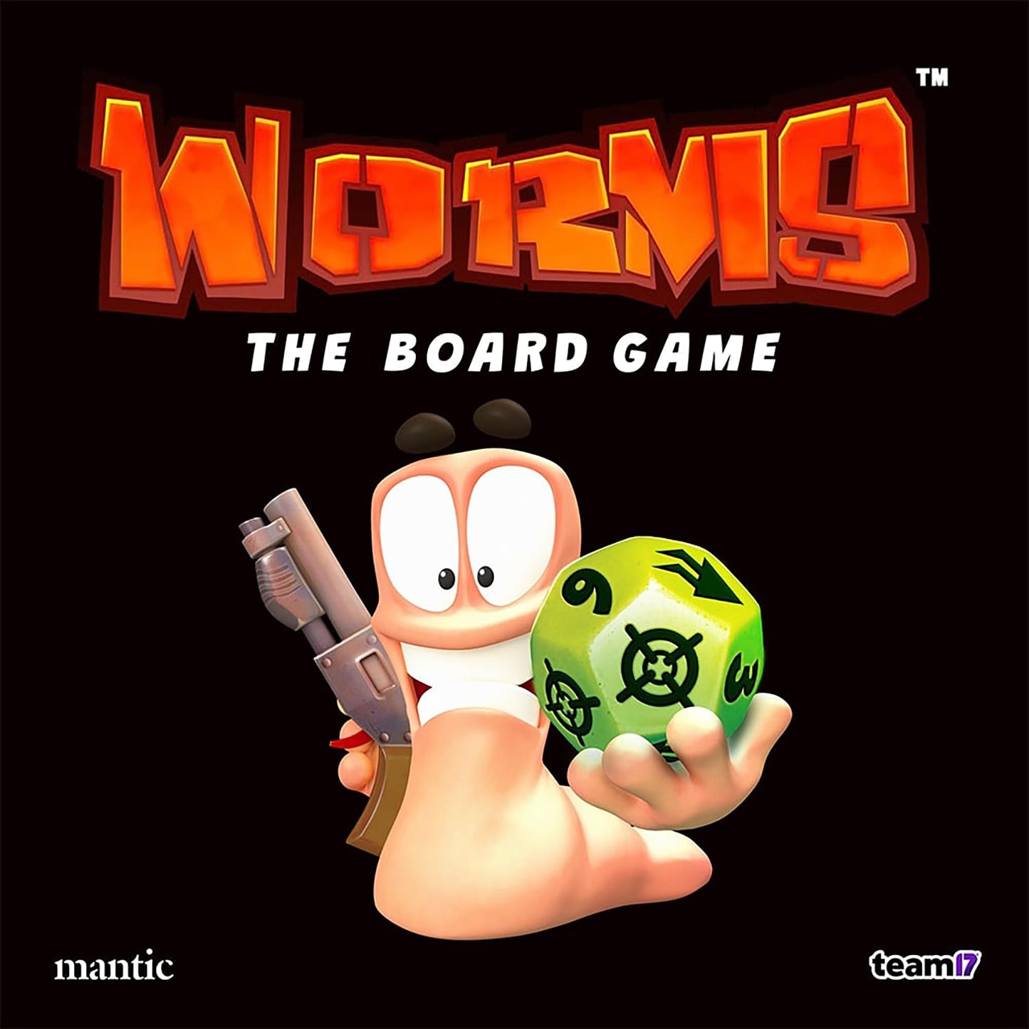 Worms Board Game Mantic Games | 2-4 Joueurs | 16 Figurines - Version Française
