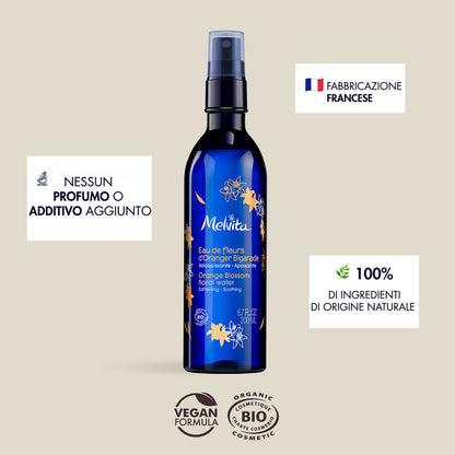Eau Florale Fleurs d'Oranger Bio Melvita 200ml Spray | Bigarade