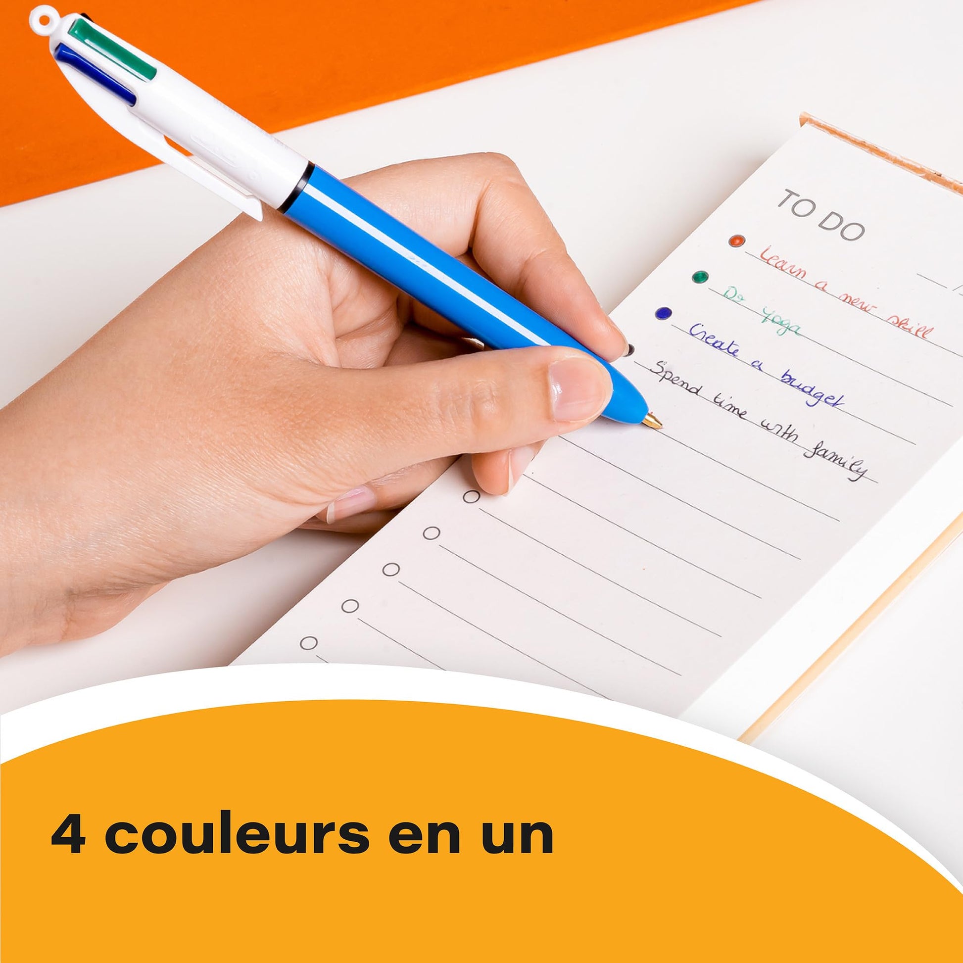 BIC 4 Couleurs Mini – 3 stylos rétractables 1 mm - vue 4