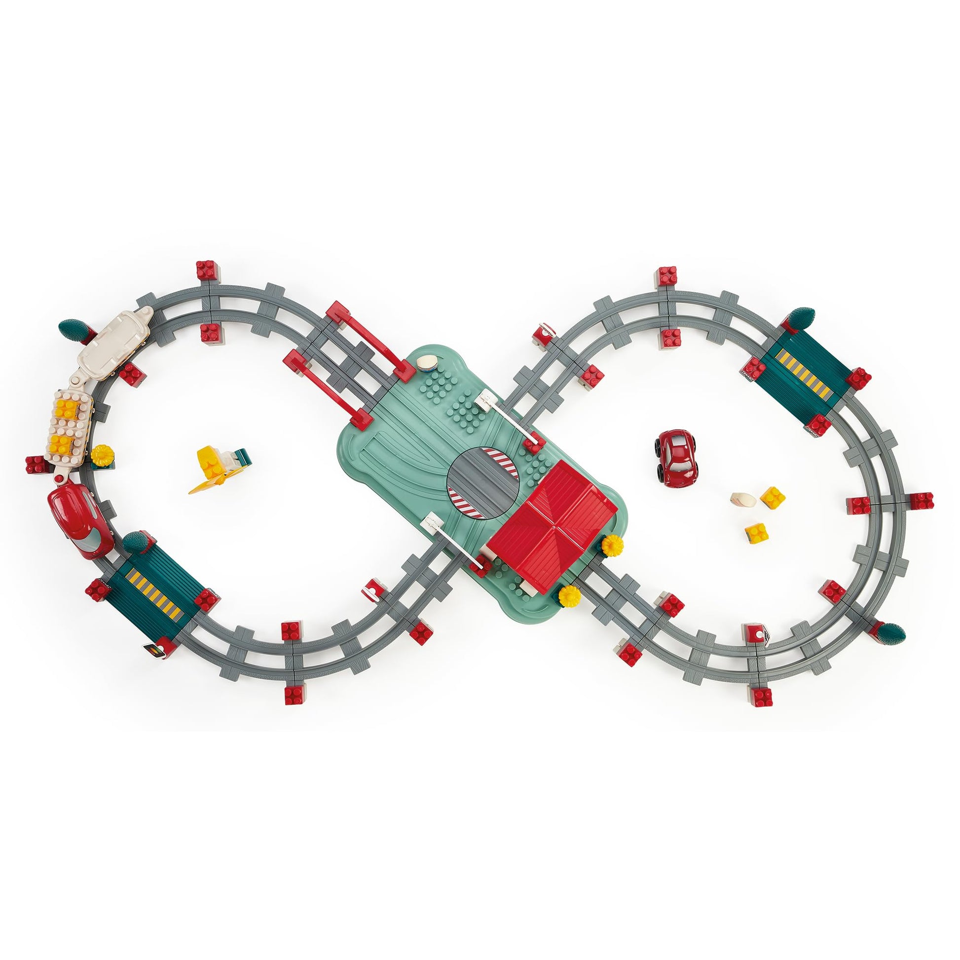 Ecoiffier 1348 Circuit Train avec Baril – Enfant 18 mois+ - vue 2