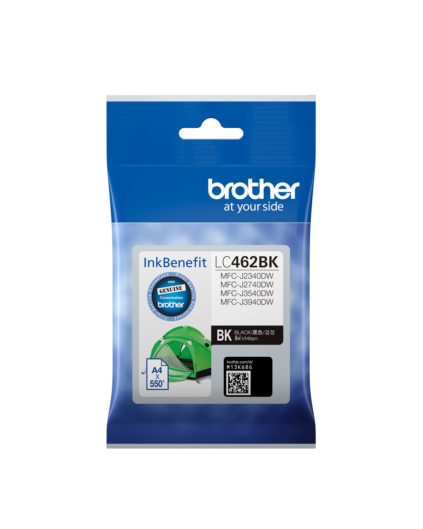 Cartouche BROTHER LC462BK Noire Innobella MFC-J2340DW J2740DW