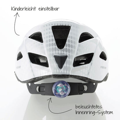 Casque Vélo Urbain FISCHER LANO Blanc L/XL 58-61cm Adulte