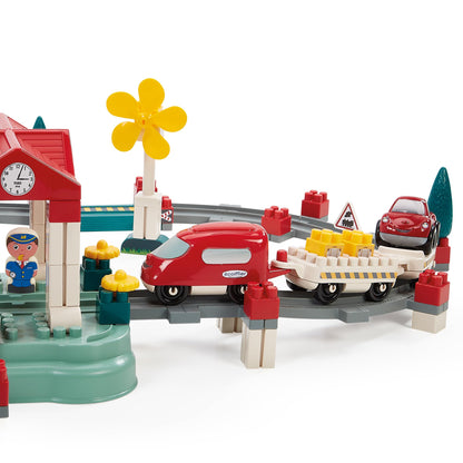 Ecoiffier 1348 Circuit Train avec Baril – Enfant 18 mois+ - vue 3