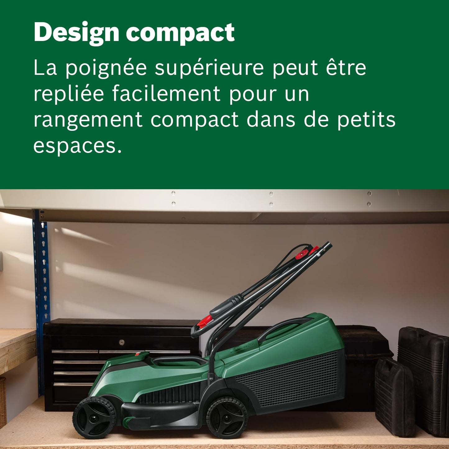 Bosch EasyMower 18V-32-200 Tondeuse Sans Fil 32 cm – Solo - vue 5