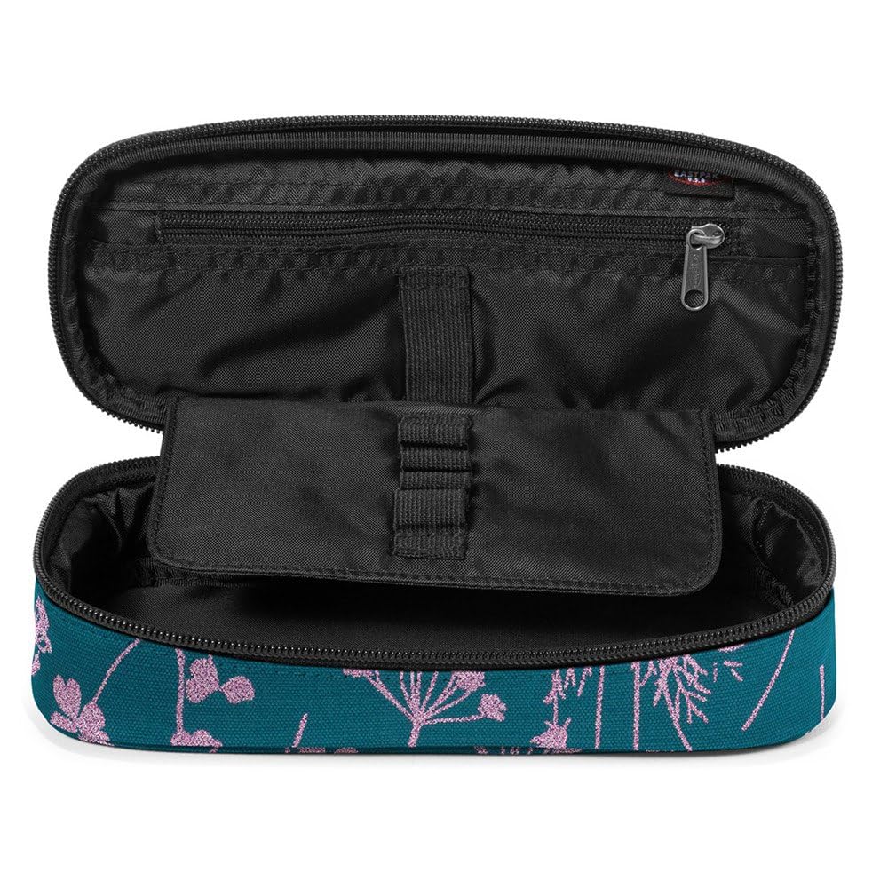 Trousse Eastpak Oval Bleu Canard Rose 22cm - Scolaire