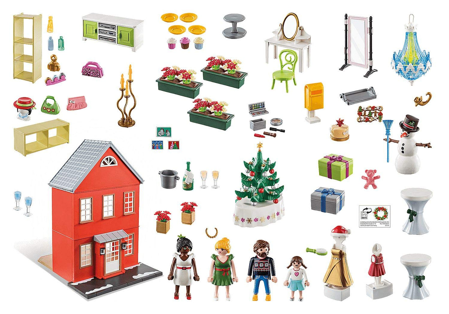 Playmobil 70383 Calendrier Avent Géant – Noël en Famille - vue 4