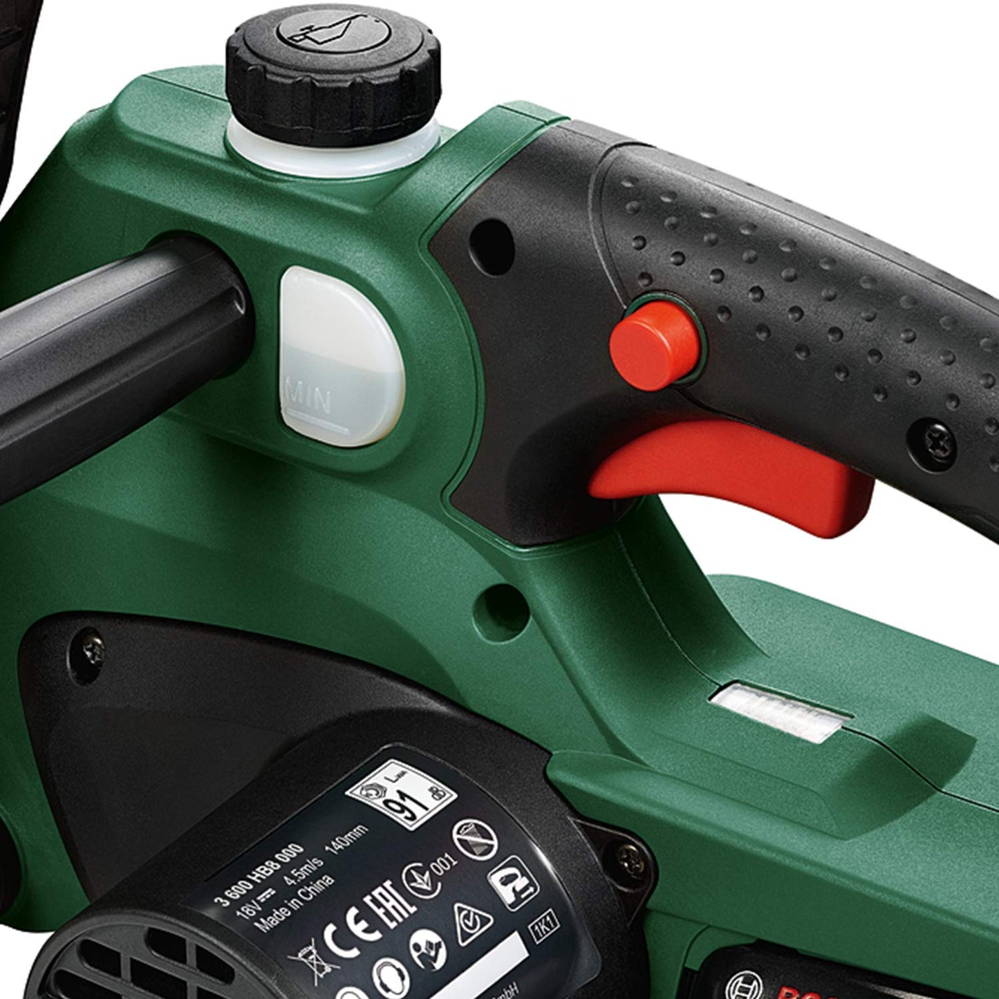 Bosch UniversalChain 18 Tronçonneuse Sans Fil – Guide 20 cm - vue 7
