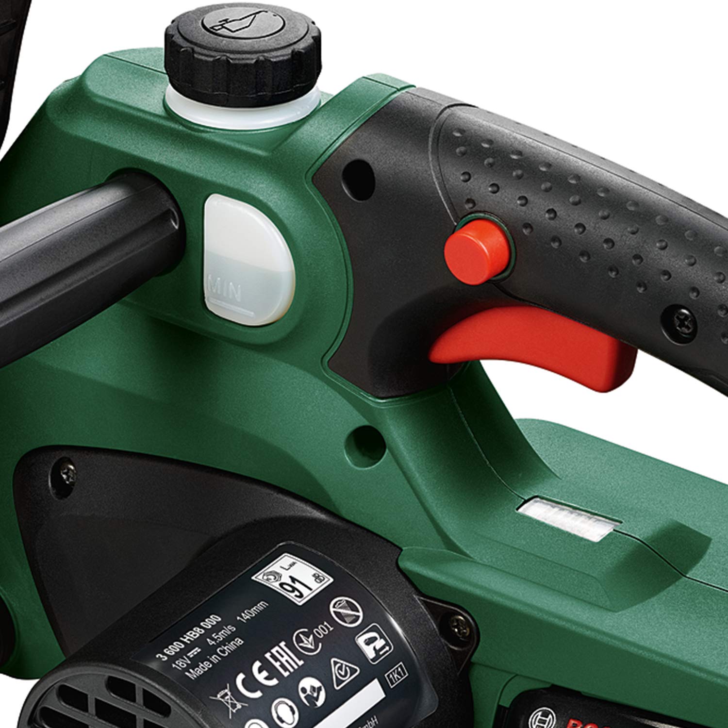 Bosch UniversalChain 18 Tronçonneuse Sans Fil – Guide 20 cm - vue 7