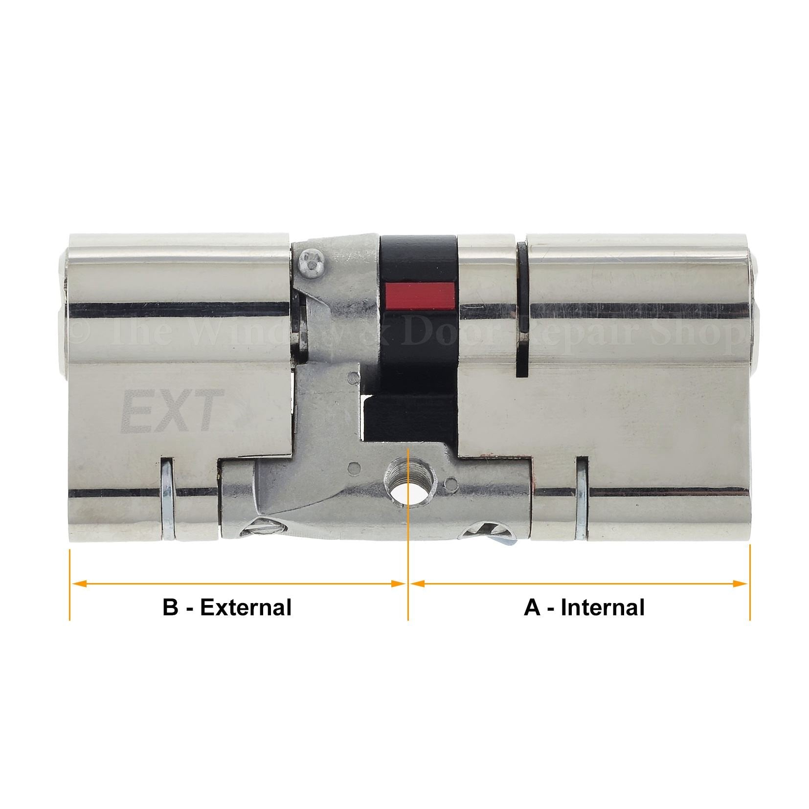 Yale Cylindre Européen 3 Étoiles Anti-Claquement 50:45mm Haute Sécurité - vue 2
