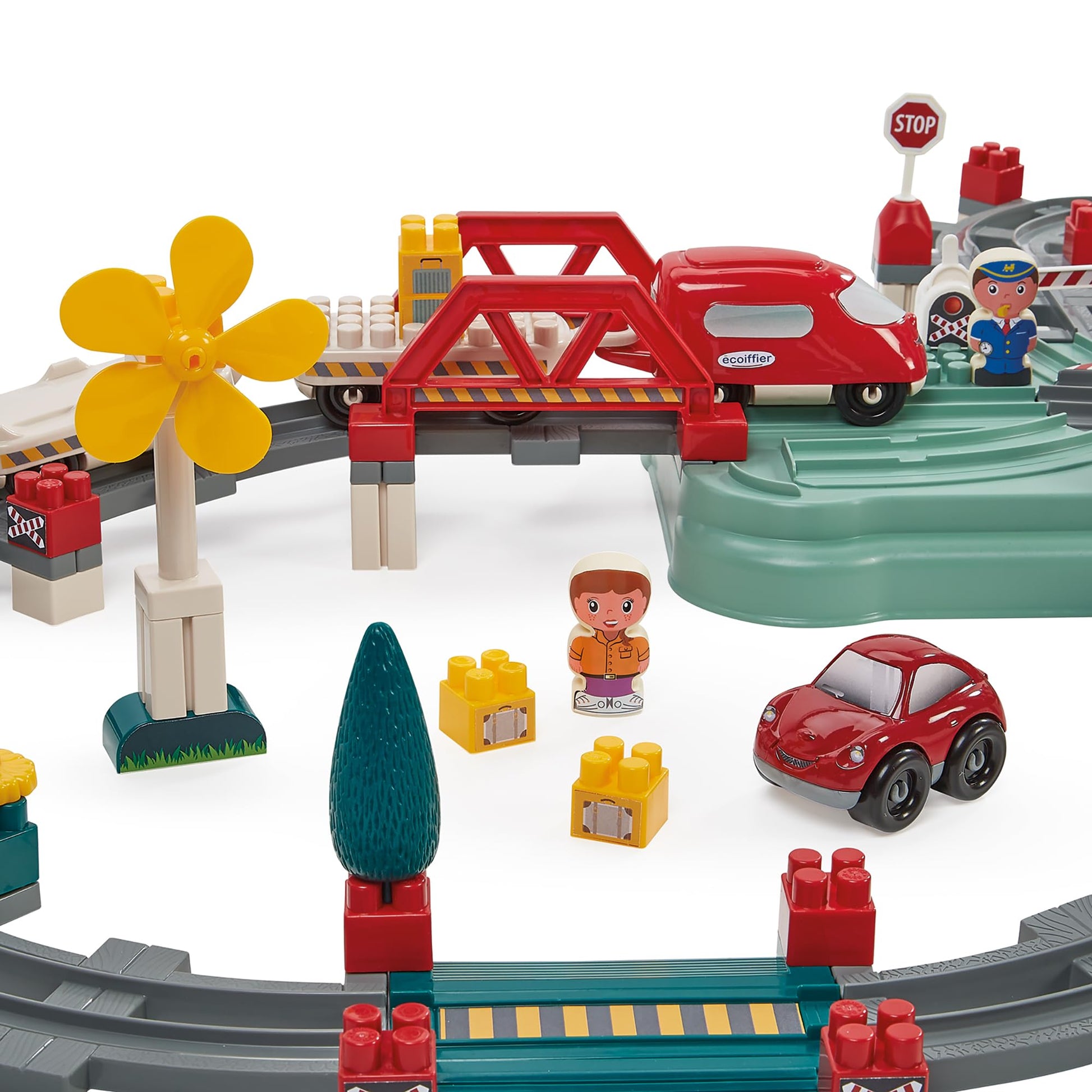 Ecoiffier 1348 Circuit Train avec Baril – Enfant 18 mois+ - vue 6