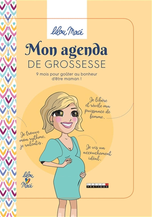 Agenda de Grossesse Marabout | 9 Mois de Bonheur Maman