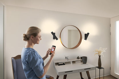 Applique Murale LED LEDVANCE Smart+ WiFi Dimmable 12W Noir - vue 5