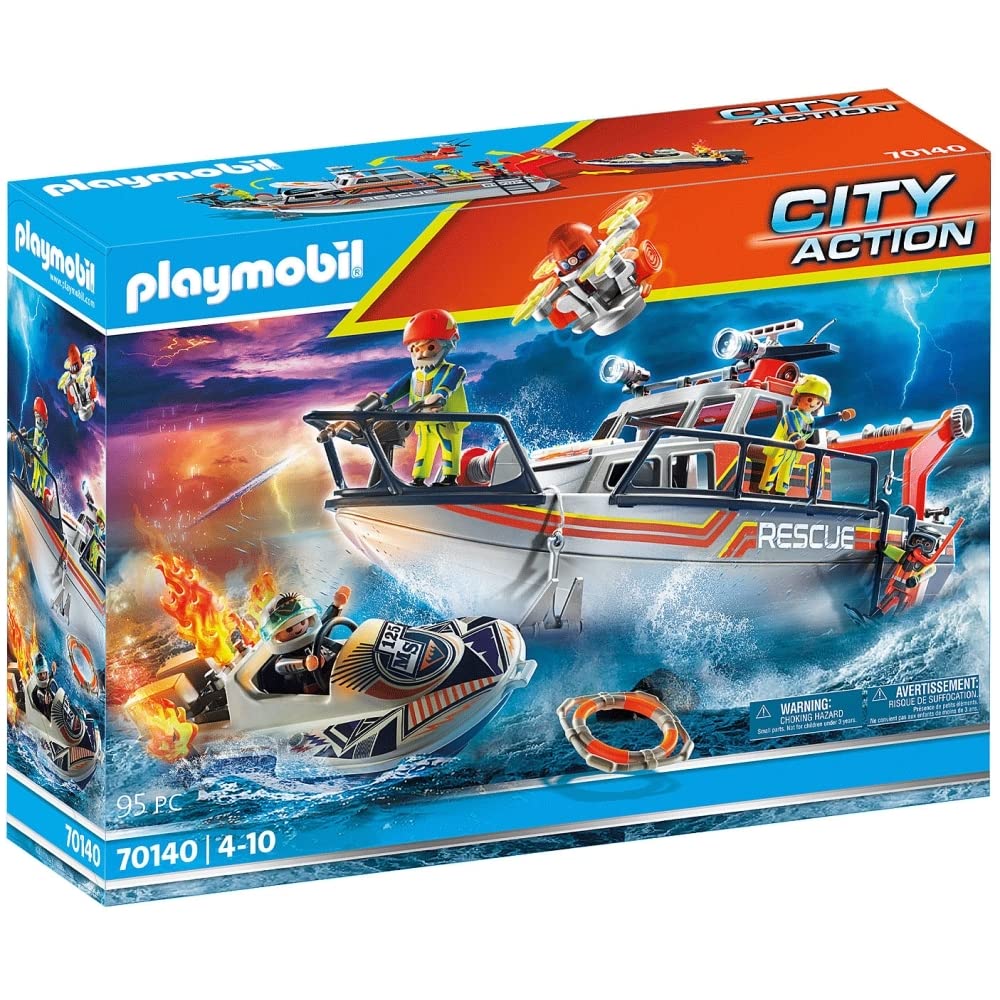 Playmobil 70140 Rescue – Sauvetage Pompiers neuf