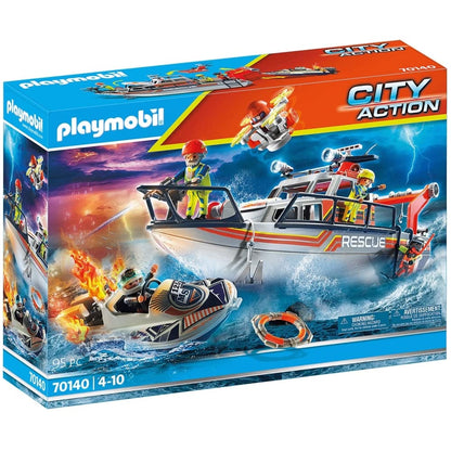 Playmobil 70140 Rescue – Sauvetage Pompiers neuf