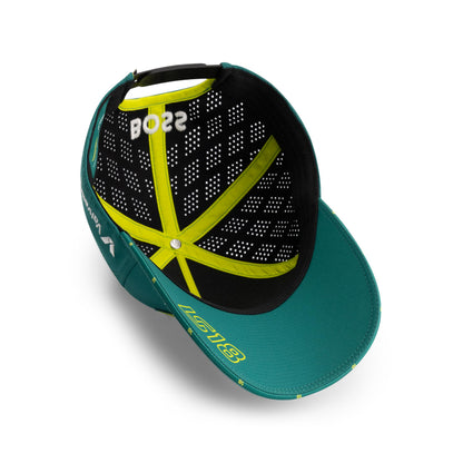 Casquette Aston Martin F1 2025 Lance Stroll Vert Officielle
