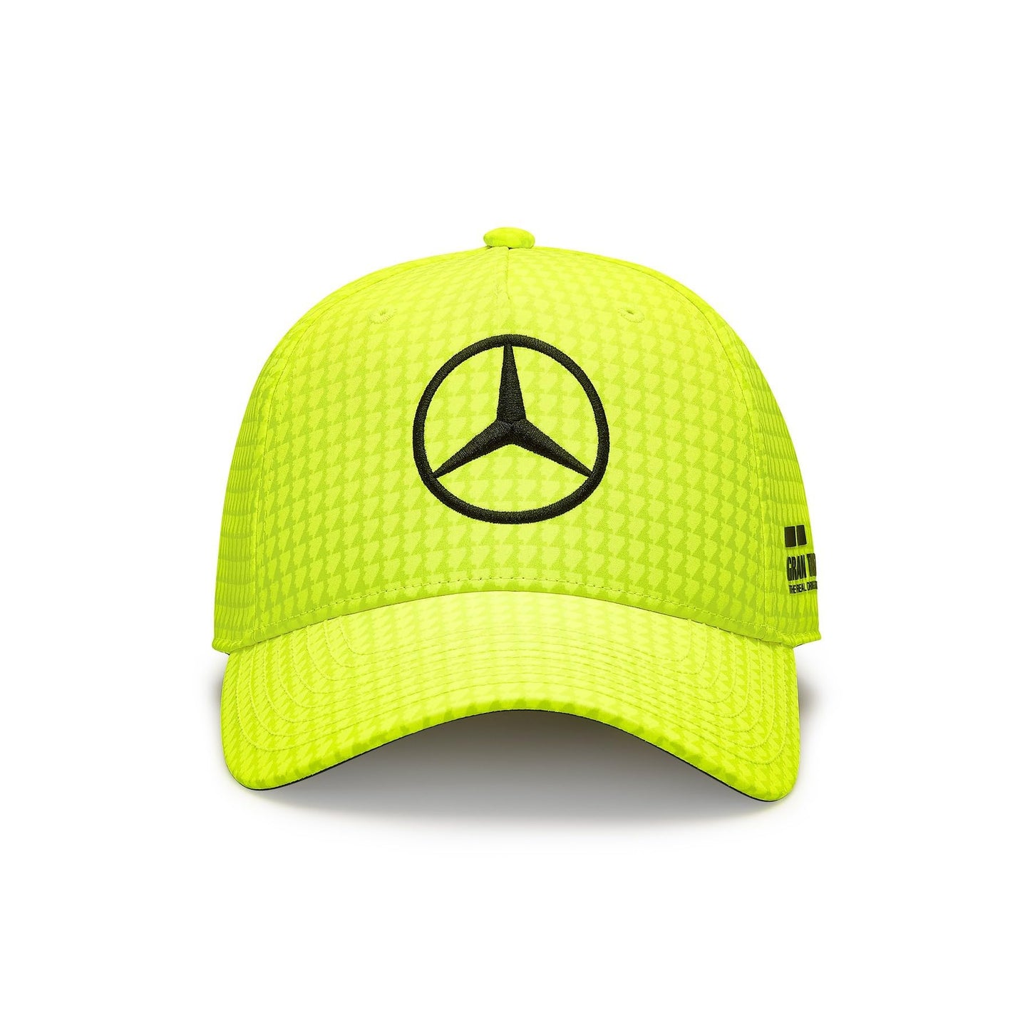 Mercedes AMG F1 Hamilton 2023 Casquette Jaune Fluo – Officielle - vue 2