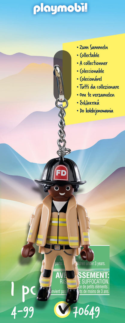 Playmobil 70649 Porte-clé Pompier – City Action