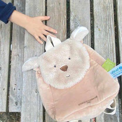 Sac à Dos Kangourou UNICEF Doudou et Compagnie - Beige 18 Mois+
