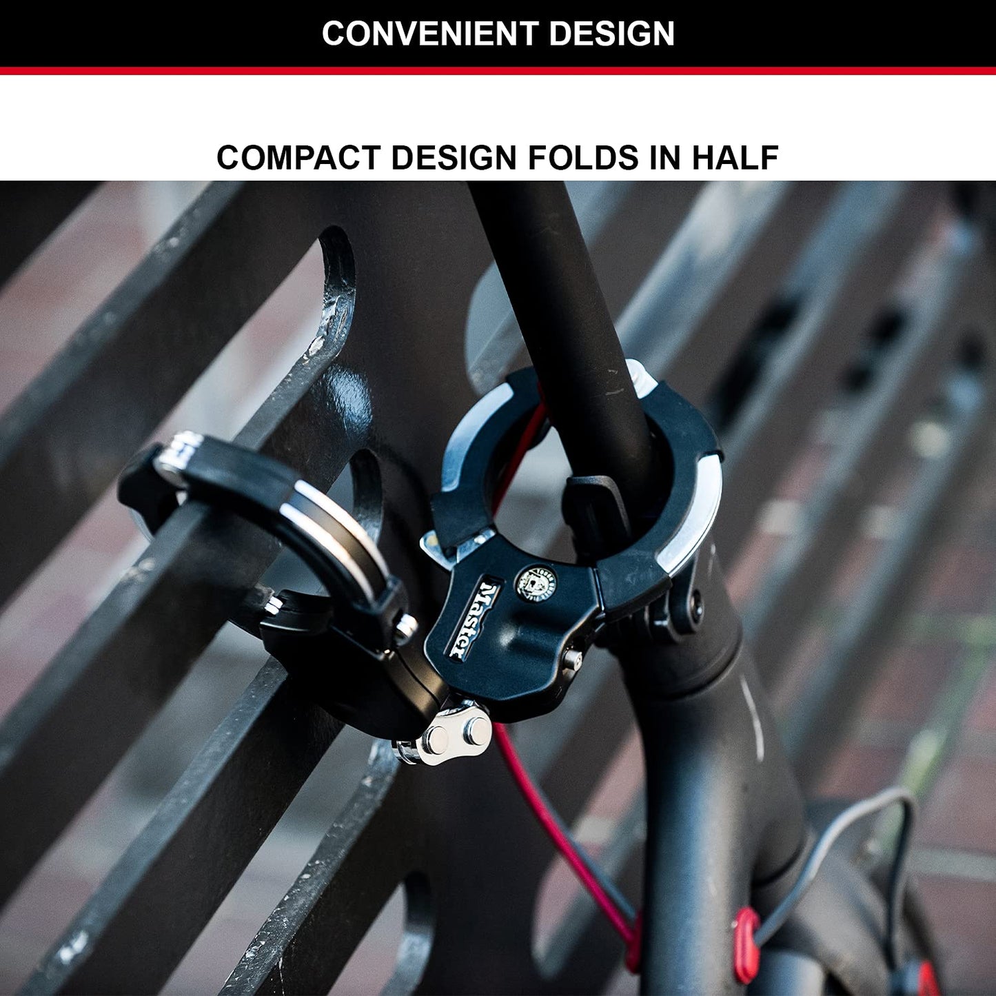 Antivol Trottinette Master Lock 36cm Certifié - Sécurité Max