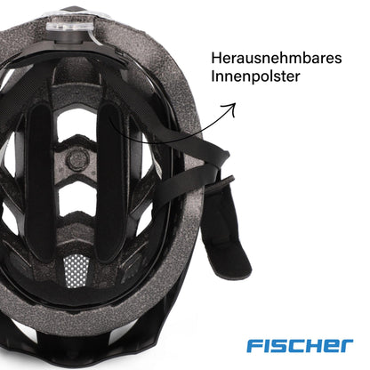 Casque Vélo Urbain FISCHER LANO Blanc L/XL 58-61cm Adulte